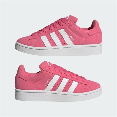 adidas campus wit leer|adidas campus shoes pink.